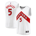 Toronto Raptors Immanuel Quickley Fanatics White Fast Break Player Jersey - Association Edition for Men product image 1,