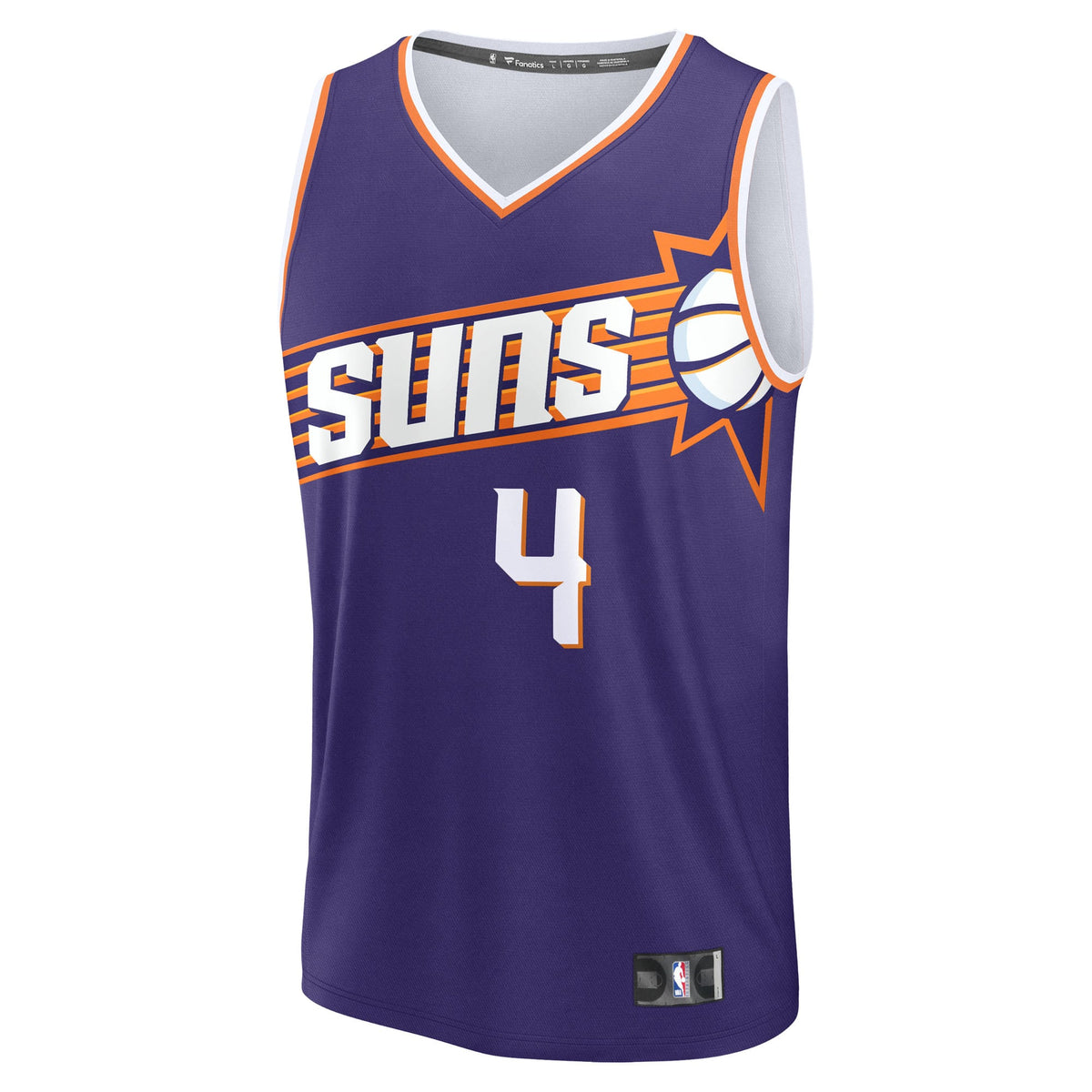 Phoenix Suns Jalen Green Fanatics Purple Fast Break Replica Jersey - Icon Edition for Men product image 3, provided for