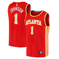 Atlanta Hawks Jalen Johnson Fanatics Red Fast Break Replica Jersey - Icon Edition for Men product image 1, provided for