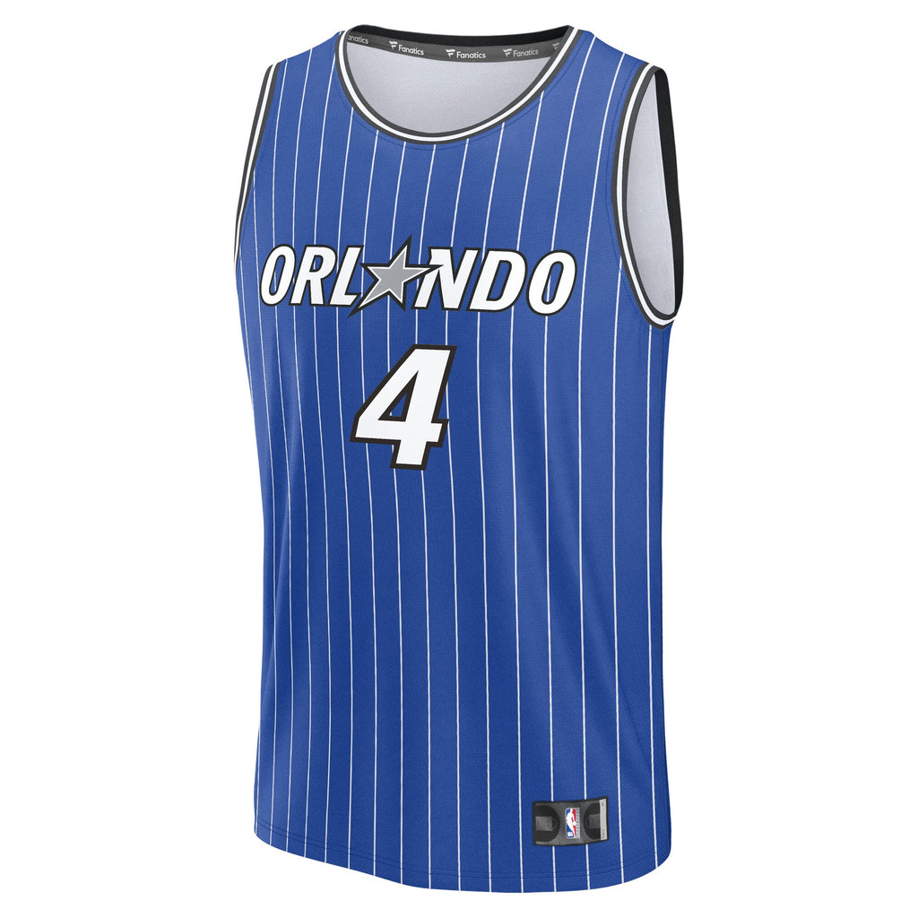 Orlando Magic Jalen Suggs Fanatics Blue Fast Break Jersey - Icon Edition for Men product image 3, provided for visual