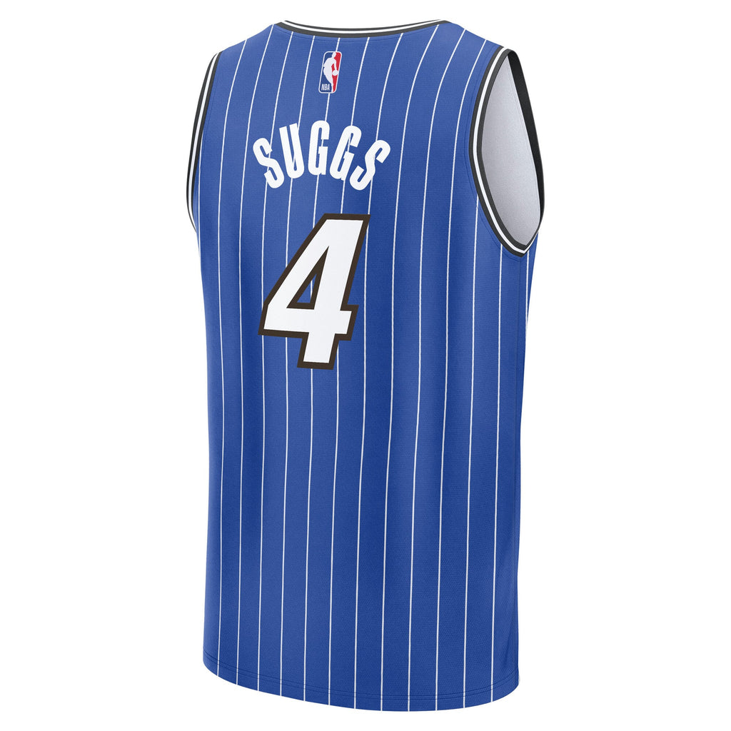 Orlando Magic Jalen Suggs Fanatics Blue Fast Break Jersey - Icon Edition for Men product image 4, provided for visual