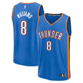 Oklahoma City Thunder Jalen Williams Fanatics Blue Fast Break Replica Player Jersey - Icon Edition for Men product image 1,