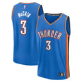 Oklahoma City Thunder Jared McCain Fanatics Blue Fast Break Jersey - Icon Edition for Men product image 1, provided for