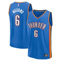 Oklahoma City Thunder Jaylin Williams Fanatics Blue Fast Break Replica Player Jersey - Icon Edition for Men product image 1,