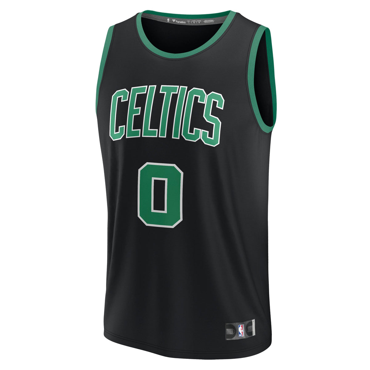 Boston Celtics Jayson Tatum Fanatics Black Fast Break Replica Player Jersey - Statement Edition for Men product image 3,