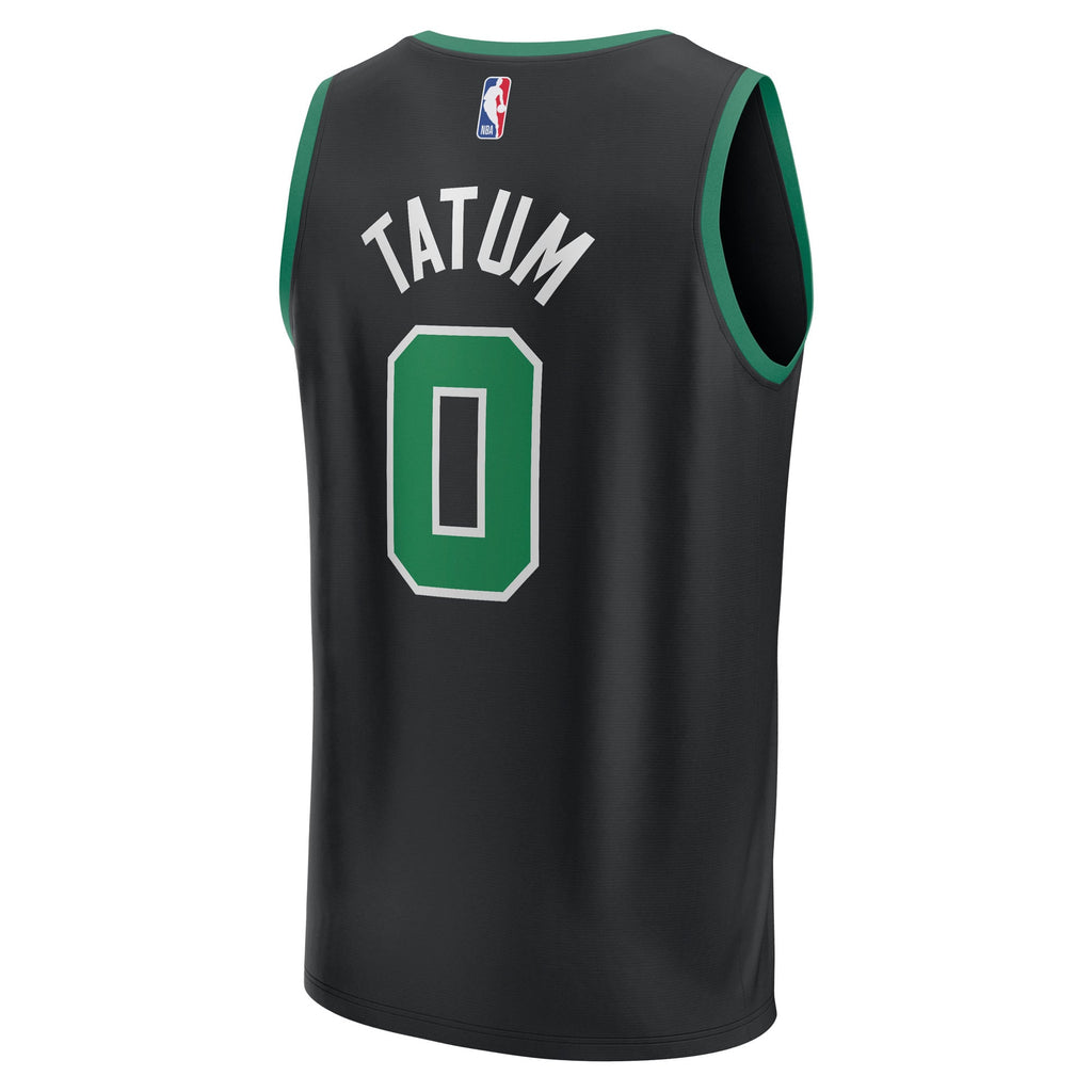 Boston Celtics Jayson Tatum Fanatics Black Fast Break Replica Player Jersey - Statement Edition for Men product image 4,