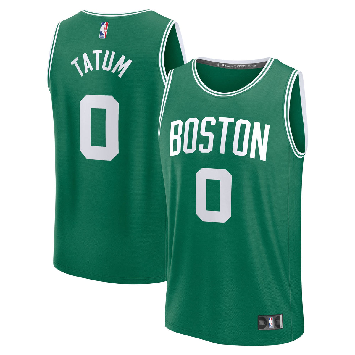 Boston Celtics Jayson Tatum Fanatics Kelly Green Fast Break Replica Player Jersey - Icon Edition for Men product image 1,
