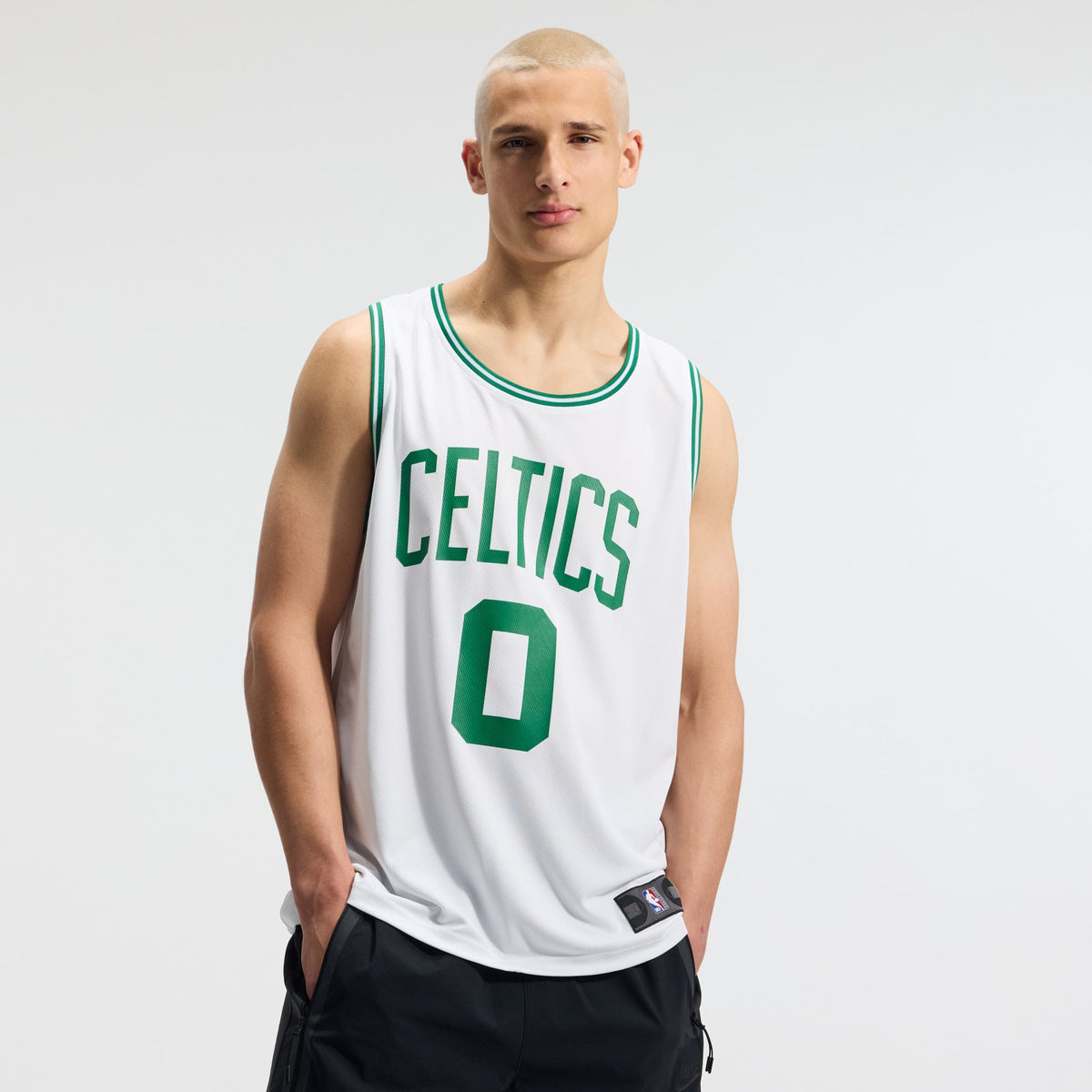 Boston Celtics Jayson Tatum Fanatics White Fast Break Replica Player Jersey - Association Edition for Men product image 3,