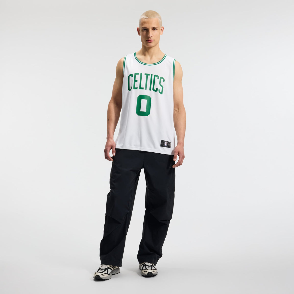 Boston Celtics Jayson Tatum Fanatics White Fast Break Replica Player Jersey - Association Edition for Men product image 5,
