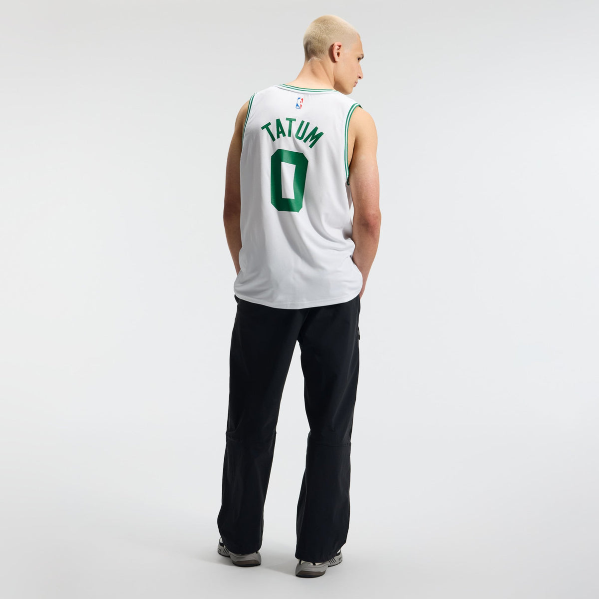 Boston Celtics Jayson Tatum Fanatics White Fast Break Replica Player Jersey - Association Edition for Men product image 6,
