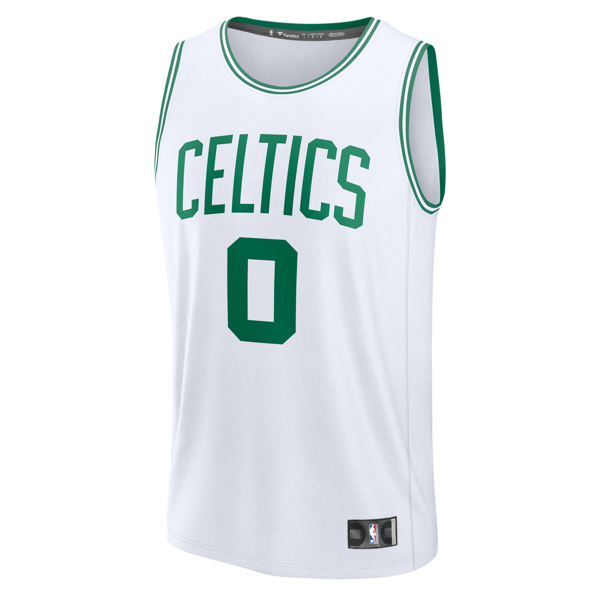 Boston Celtics Jayson Tatum Fanatics White Fast Break Replica Player Jersey - Association Edition for Men product image 7,