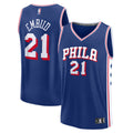 Philadelphia 76ers Joel Embiid Fanatics Royal Fast Break Replica Jersey - Icon Edition for Men product image 1, provided for