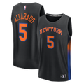 New York Knicks Jose Alvarado Fanatics Black Fast Break Replica Jersey - Statement Edition for Men product image 1, provided