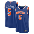 New York Knicks Jose Alvarado Fanatics Blue Fast Break Replica Jersey - Icon Edition for Men product image 1, provided for