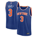 New York Knicks Josh Hart Fanatics Blue Fast Break Replica Player Jersey - Icon Edition for Men product image 1, provided