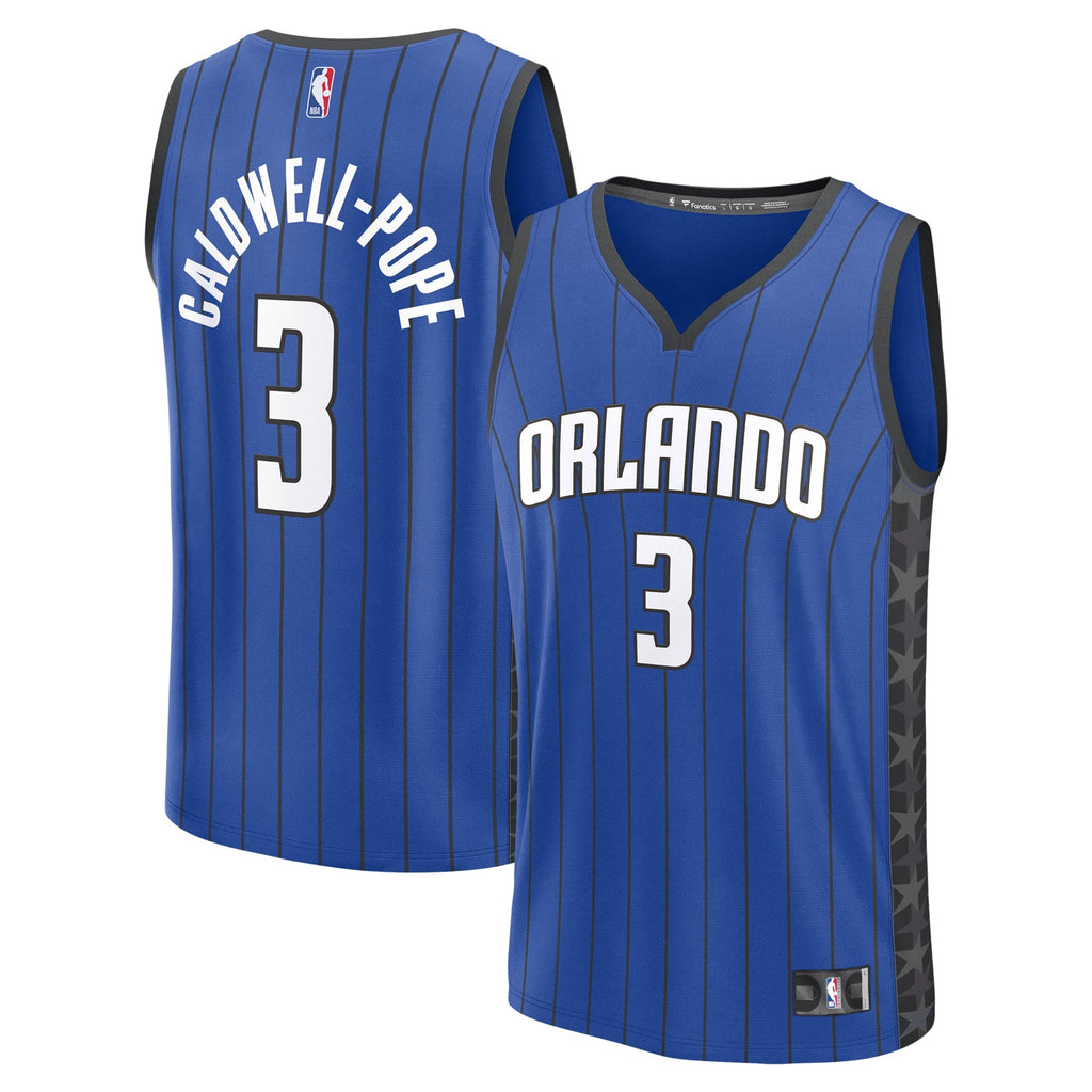 Orlando Magic Kentavious Caldwell-Pope Fanatics Blue Fast Break Replica Player Jersey - Statement Edition for Men product