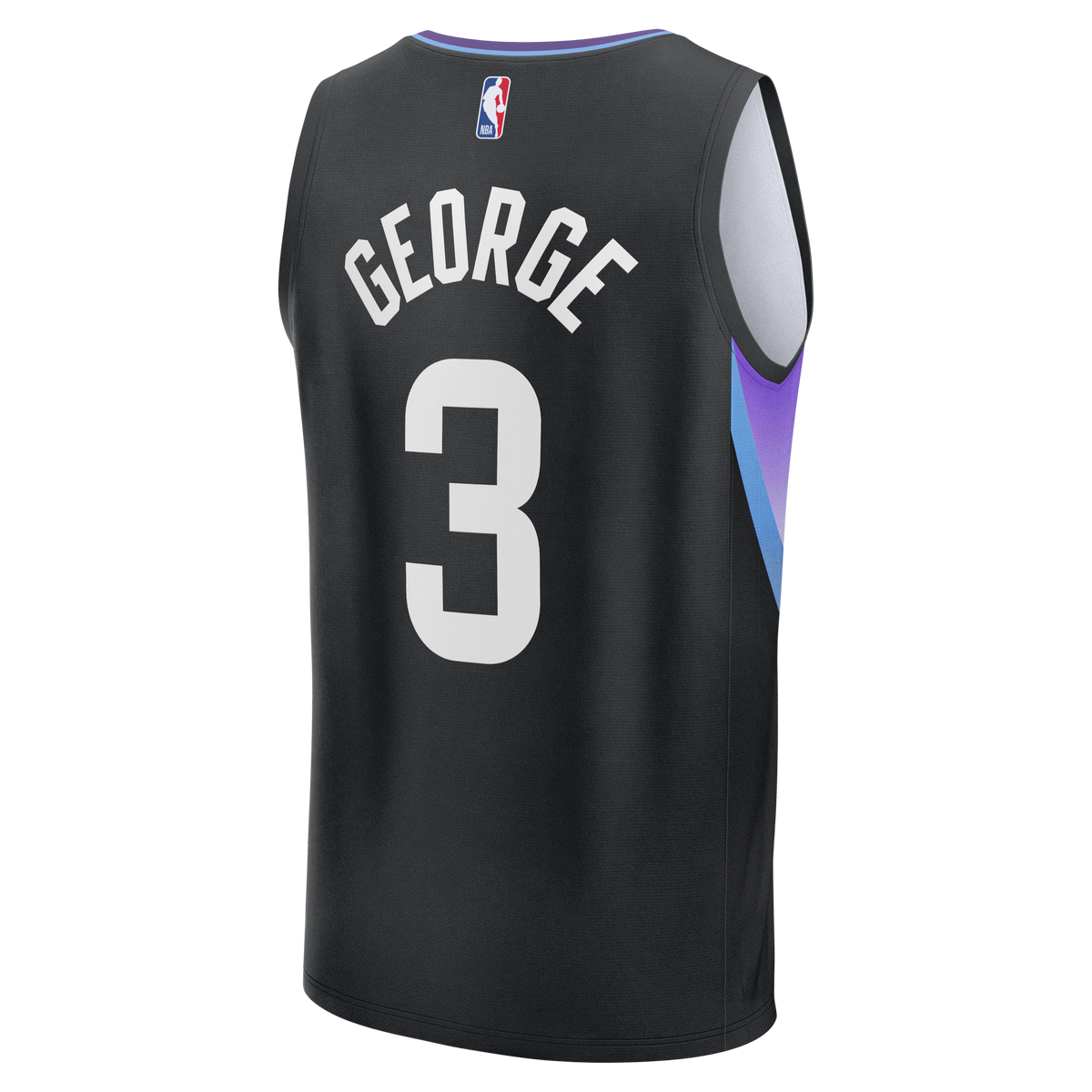 Utah Jazz Keyonte George Fanatics Black Fast Break Replica Jersey - Statement Edition for Men product image 4, provided for