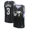Utah Jazz Keyonte George Fanatics Black Fast Break Replica Jersey - Statement Edition for Men product image 1, provided for