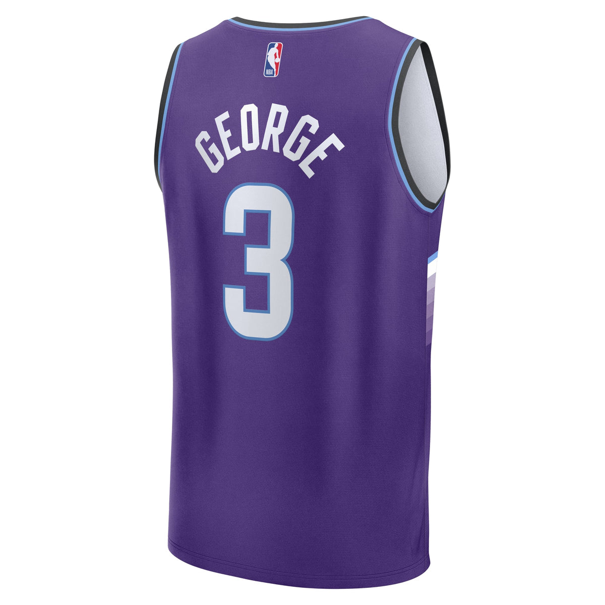 Utah Jazz Keyonte George Fanatics Purple Fast Break Jersey - Icon Edition for Men product image 4, provided for visual