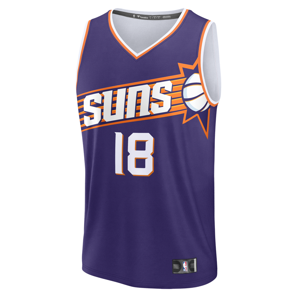 Phoenix Suns Koa Peat Fanatics Purple Fast Break Jersey - Icon Edition for Men product image 3, provided for visual
