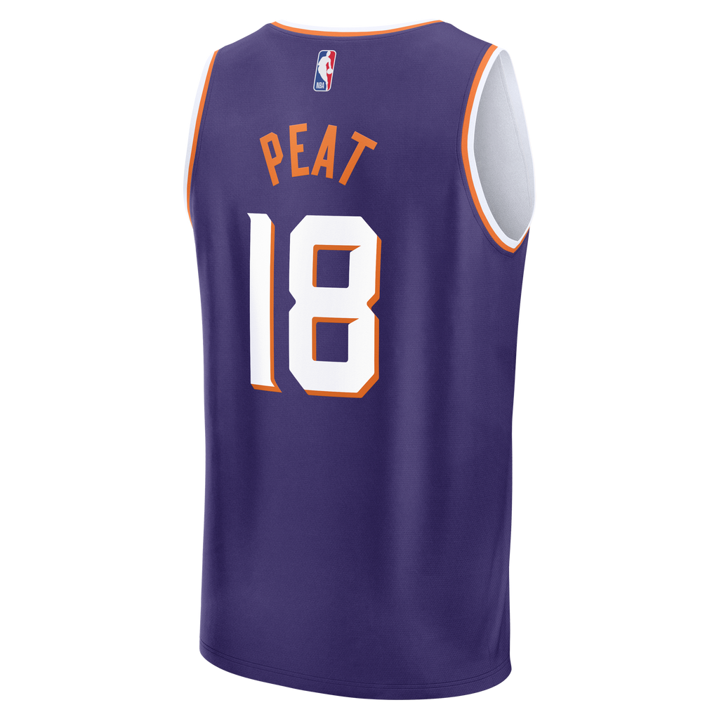 Phoenix Suns Koa Peat Fanatics Purple Fast Break Jersey - Icon Edition for Men product image 4, provided for visual