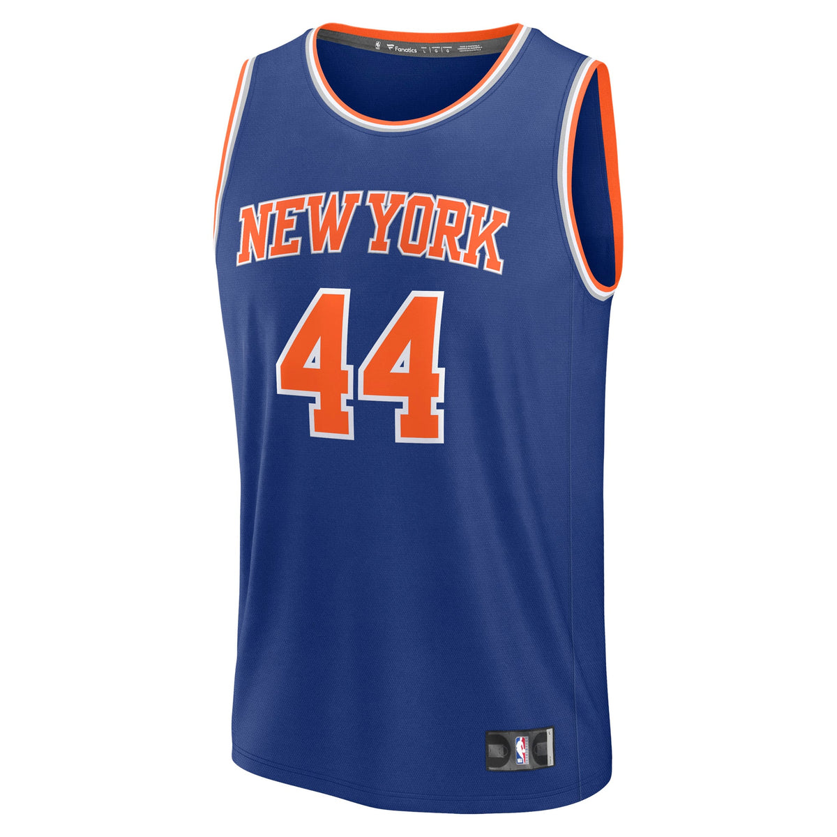 New York Knicks Landry Shamet Fanatics Blue Fast Break Replica Player Jersey - Icon Edition for Men product image 3,