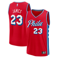 Philadelphia 76ers LeBron James Fanatics Red Fast Break Jersey - Statement Edition for Men product image 1, provided for