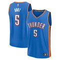 Oklahoma City Thunder Luguentz Dort Fanatics Blue Fast Break Replica Player Jersey - Icon Edition for Men product image 1,