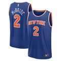 New York Knicks Miles McBride Fanatics Blue Fast Break Replica Player Jersey - Icon Edition for Men product image 1,