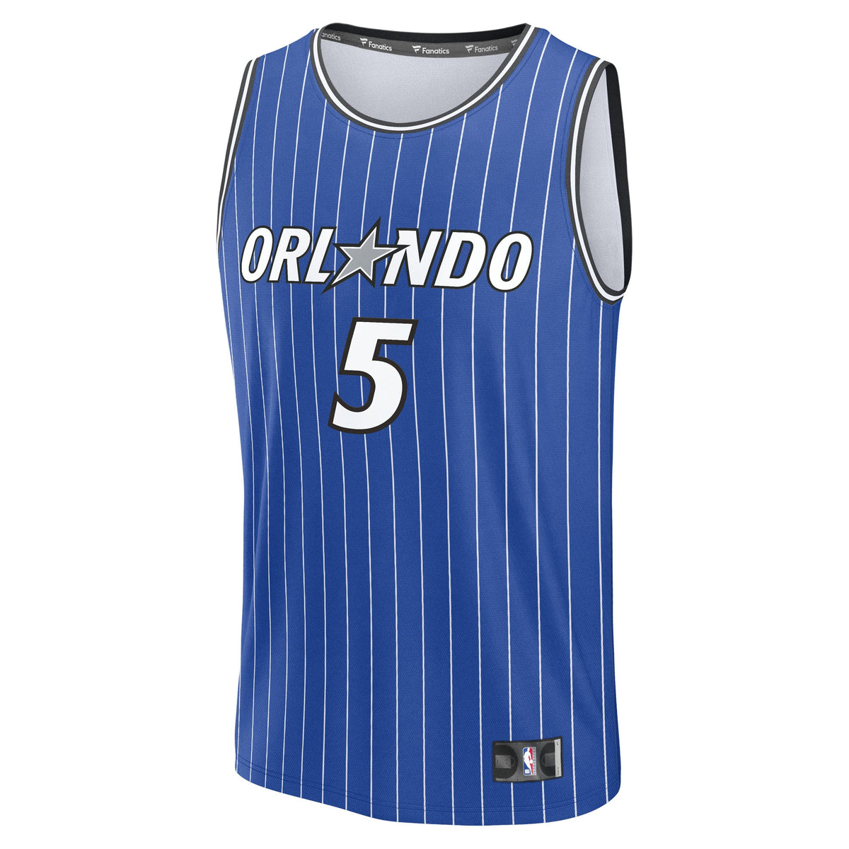 Orlando Magic Paolo Banchero Fanatics Blue Fast Break Replica Player Jersey - Icon Edition for Men product image 3, provided