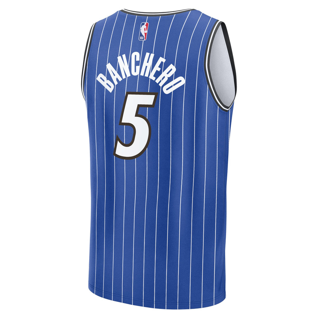 Orlando Magic Paolo Banchero Fanatics Blue Fast Break Replica Player Jersey - Icon Edition for Men product image 4, provided