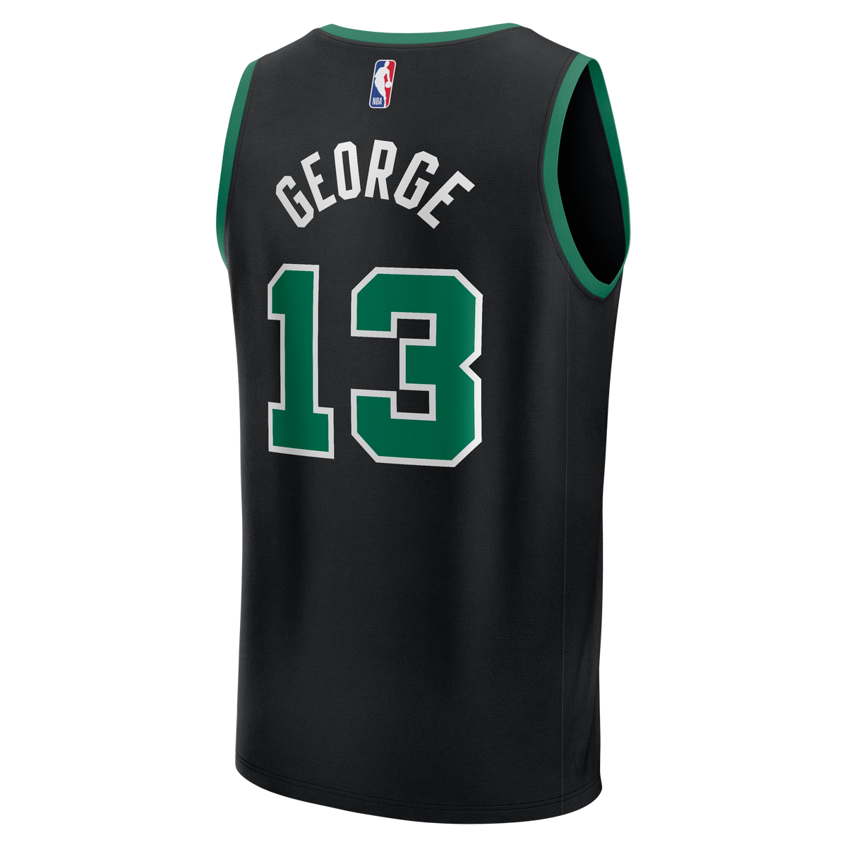 Boston Celtics Paul George Fanatics Black Fast Break Replica Jersey - Statement Edition for Men product image 4, provided