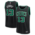 Boston Celtics Paul George Fanatics Black Fast Break Replica Jersey - Statement Edition for Men product image 1, provided