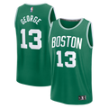 Boston Celtics Paul George Fanatics Kelly Green Fast Break Replica Jersey - Icon Edition for Men product image 1, provided