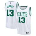 Boston Celtics Paul George Fanatics White Fast Break Replica Jersey - Association Edition for Men product image 1, provided