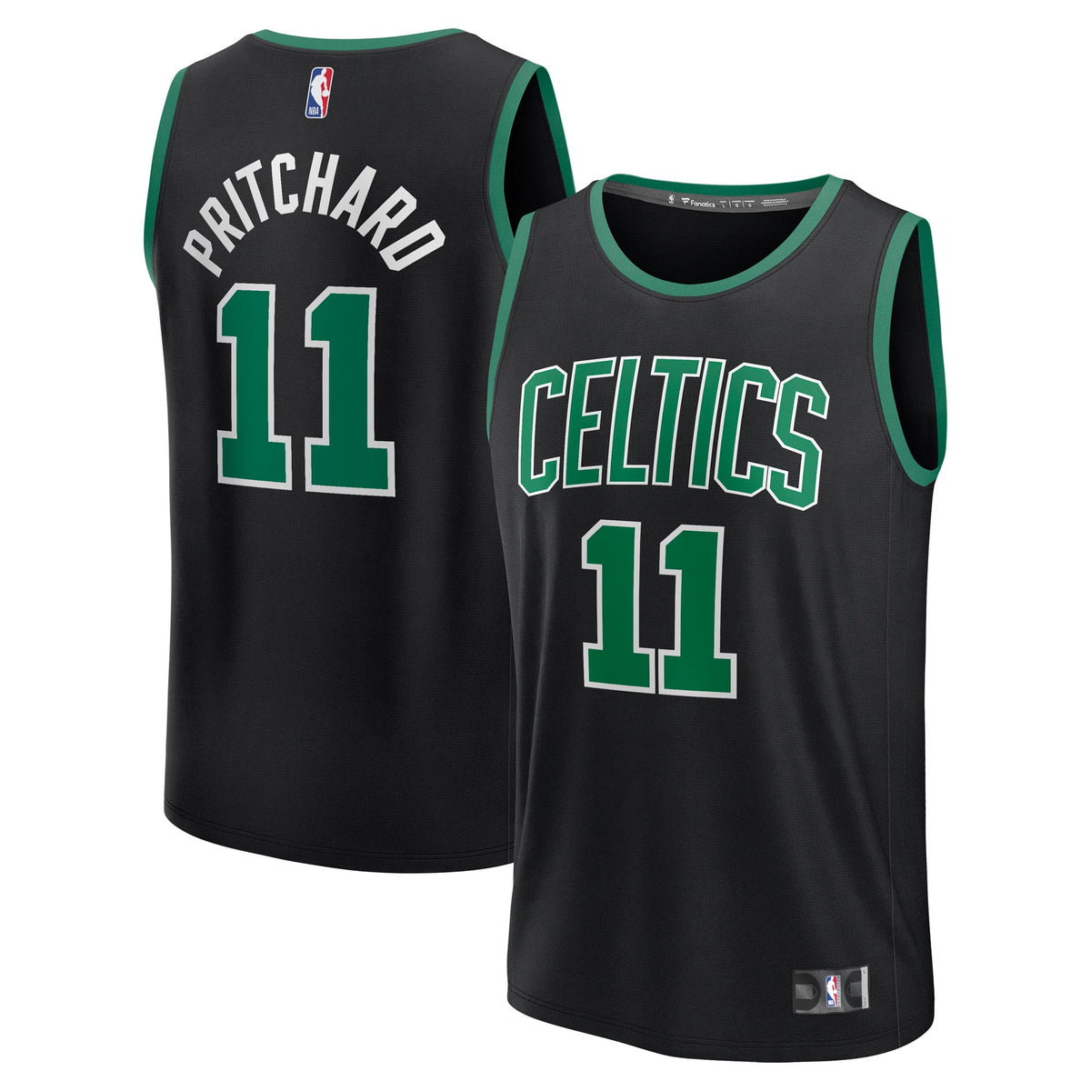 Boston Celtics Payton Pritchard Fanatics Black Fast Break Replica Player Jersey - Statement Edition for Men product image 1,