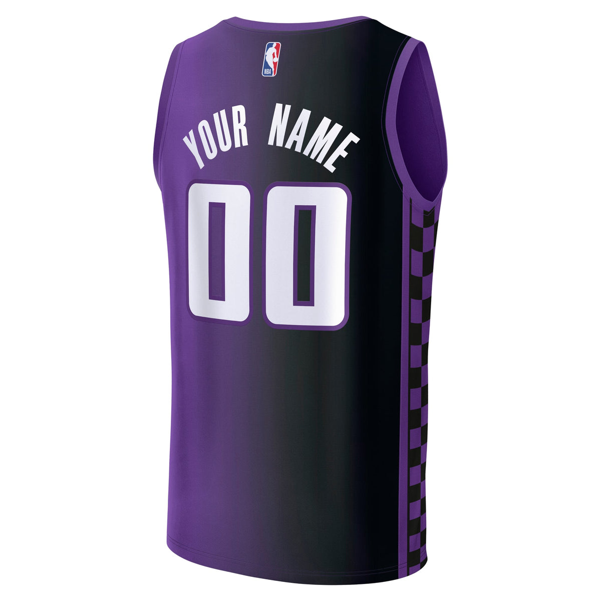 Sacramento Kings Fanatics Purple Fast Break Custom Jersey - Statement Edition for Men product image 4, provided for visual