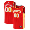 Atlanta Hawks Fanatics Red Fast Break Replica Custom Jersey - Icon Edition for Men product image 1, provided for visual