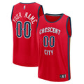 New Orleans Pelicans Fanatics Red Fast Break Custom Jersey - Statement Edition for Men product image 1, provided for visual
