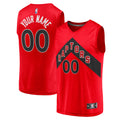 Toronto Raptors Fanatics Red Fast Break Replica Custom Jersey - Icon Edition for Men product image 1, provided for visual