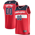Washington Wizards Fanatics Red Fast Break Custom Replica Jersey - Icon Edition for Men product image 1, provided for visual