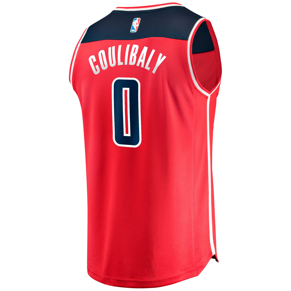 Washington Wizards Fanatics Red Fast Break Replica Jersey - Icon Edition for Men product image 4, provided for visual