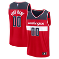 Washington Wizards Fanatics Red Fastbreak Custom Jersey - Icon Edition for Men product image 1, provided for visual