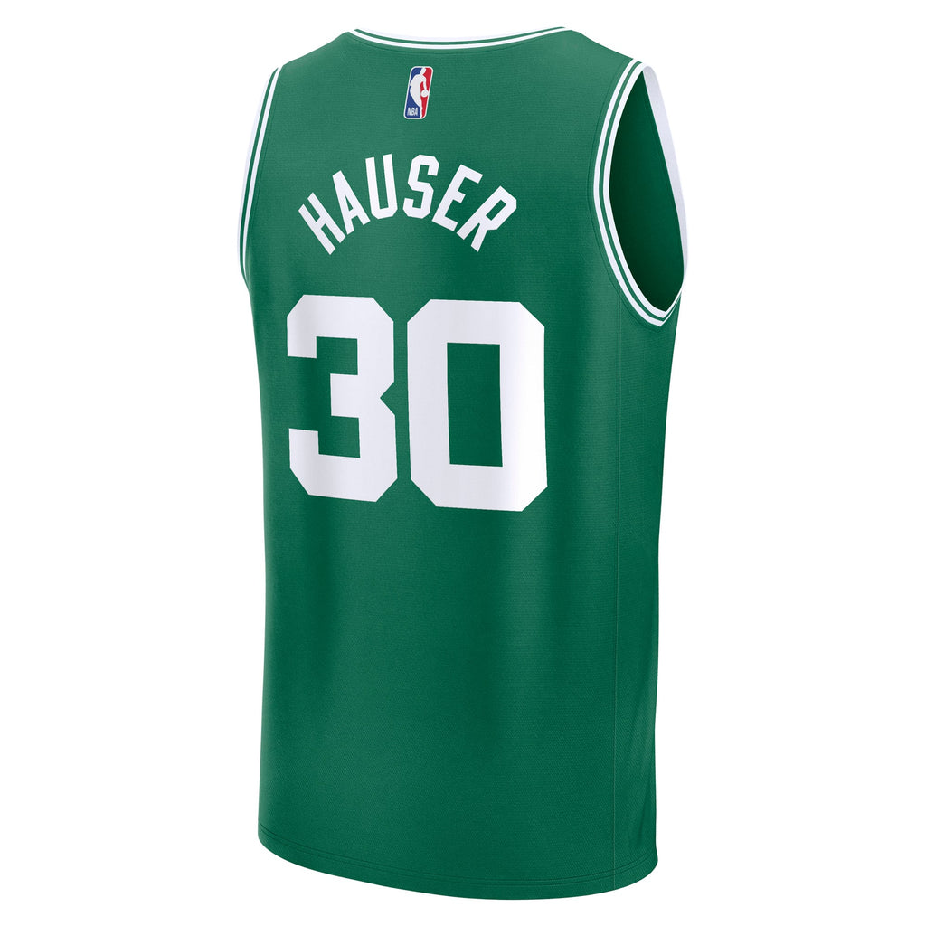 Boston Celtics Sam Hauser Fanatics Kelly Green Fast Break Replica Player Jersey - Icon Edition for Men product image 4,