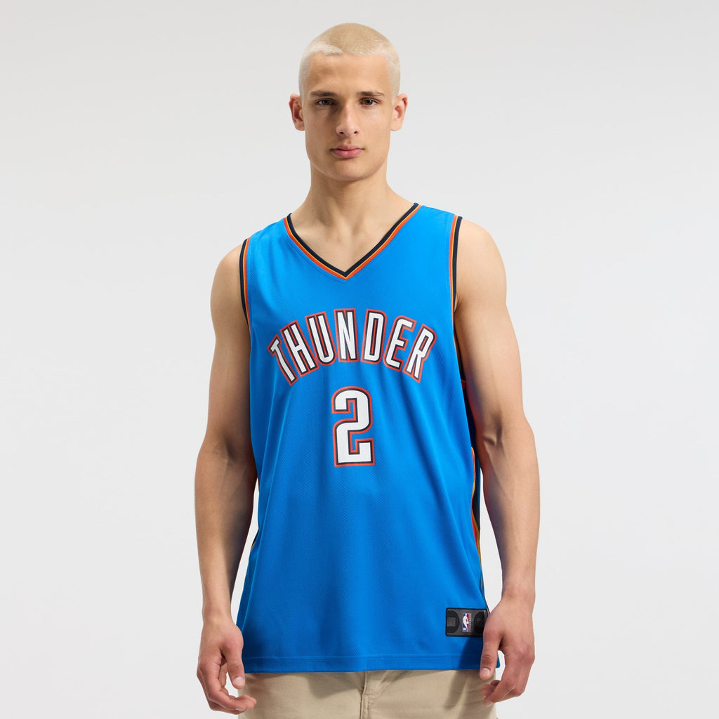 Oklahoma City Thunder Shai Gilgeous-Alexander Fanatics Blue Fast Break Replica Player Jersey - Icon Edition for Men product