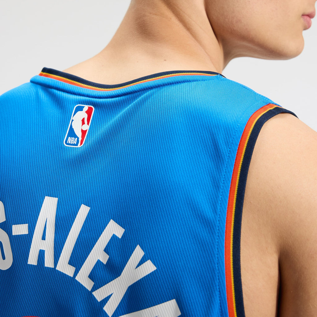 Oklahoma City Thunder Shai Gilgeous-Alexander Fanatics Blue Fast Break Replica Player Jersey - Icon Edition for Men product