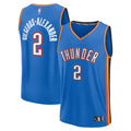 Oklahoma City Thunder Shai Gilgeous-Alexander Fanatics Blue Fast Break Replica Player Jersey - Icon Edition for Men product
