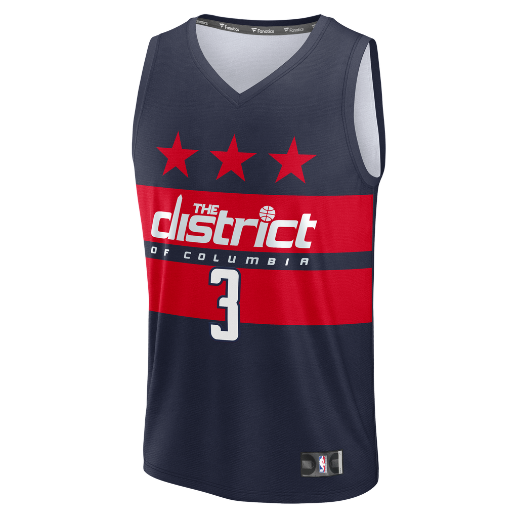 Washington Wizards Trae Young Fanatics Navy Fast Break - Statement Edition for Men product image 3, provided for visual