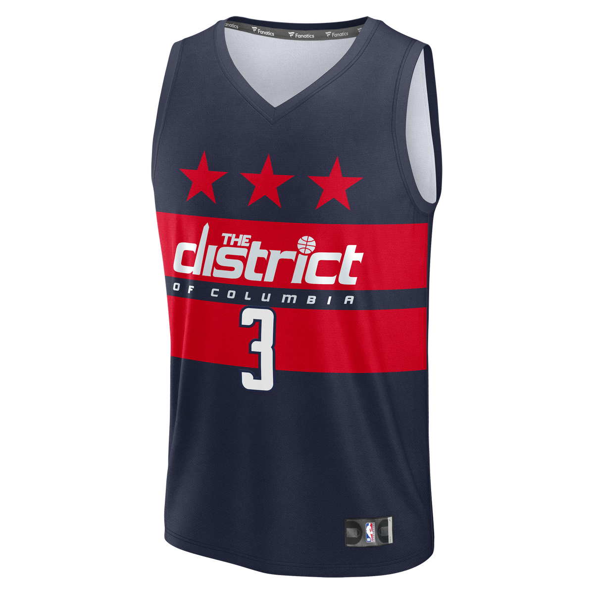 Washington Wizards Trae Young Fanatics Navy Fast Break - Statement Edition for Men product image 3, provided for visual
