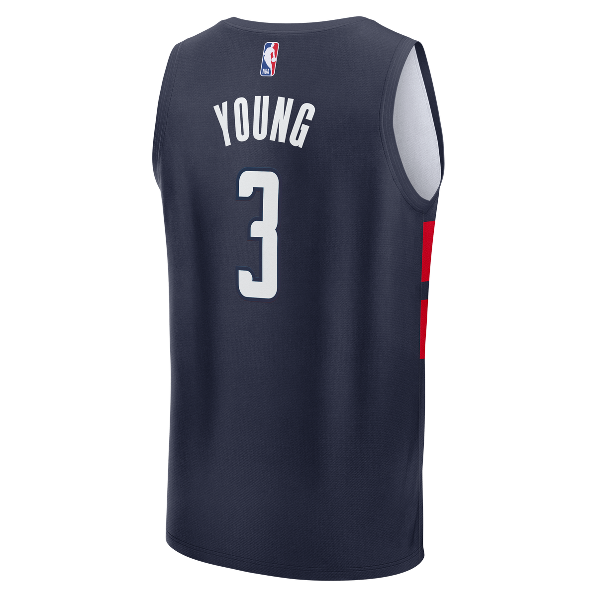 Washington Wizards Trae Young Fanatics Navy Fast Break - Statement Edition for Men product image 4, provided for visual